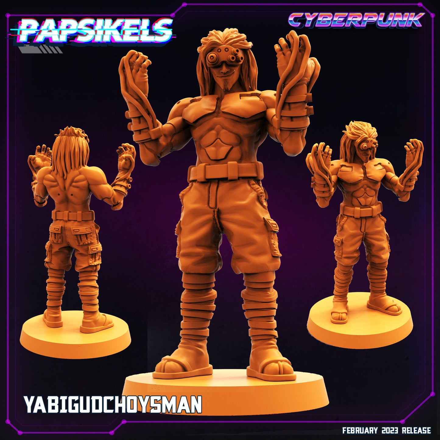 Yabigudchoysman - 32mm Scale Alien Miniature  | Batang City | Papsikels