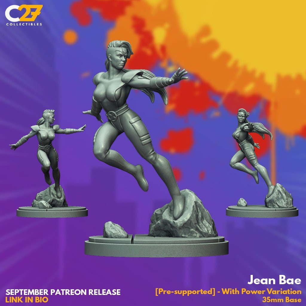 Jean Bae - 32mm - 40mm Mini | Crisis Protocol Proxy | C27