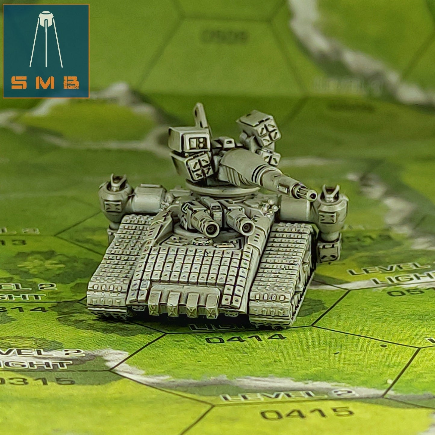 HT Hemid Heavy Tank | 1:265 | 6mm Battletech Scale | Mecha | Sir Mortimer