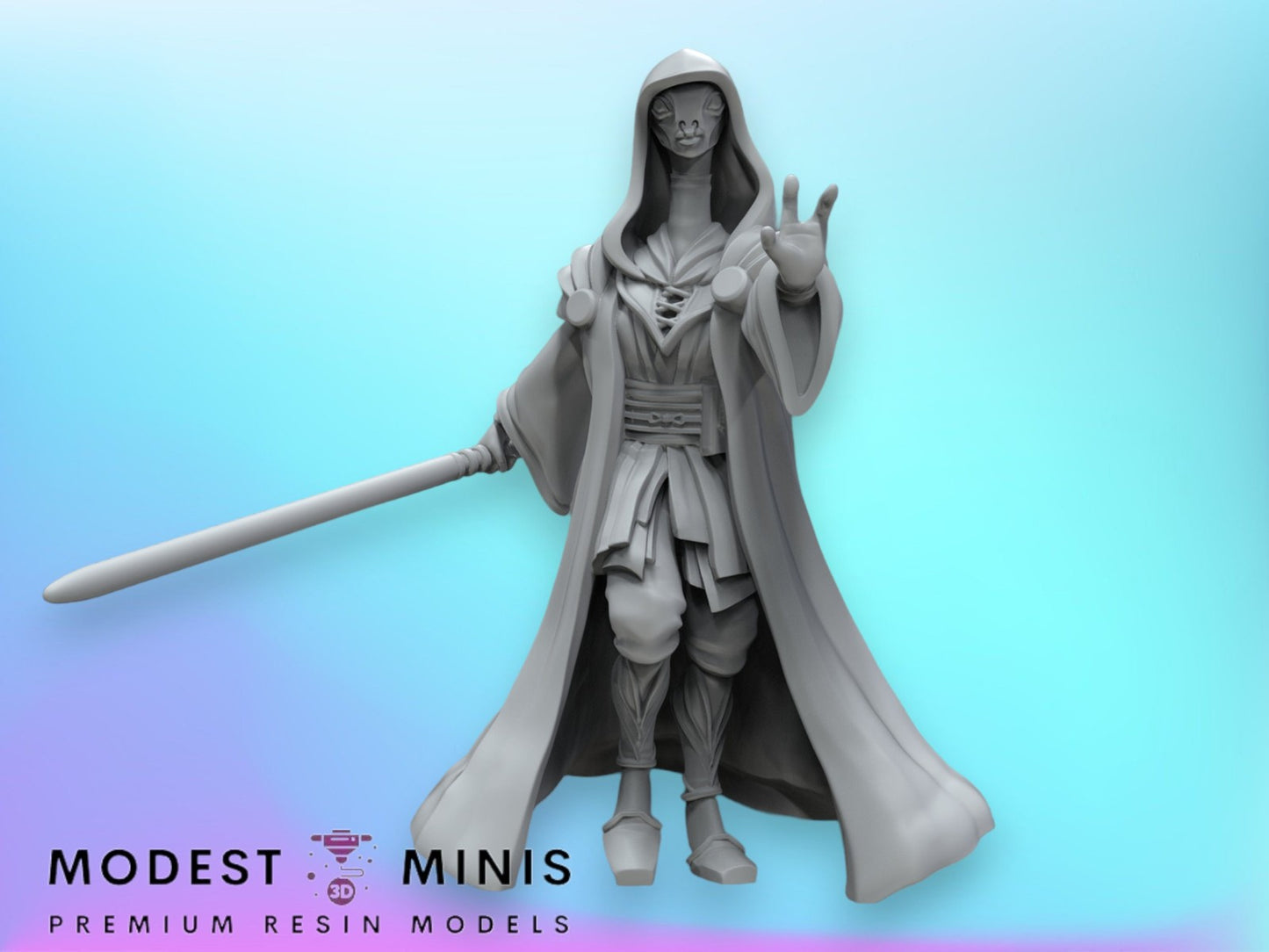 The Mystical Noble - 28mm - 40mm Scale | Black Remnant Star Wars Legion Mini