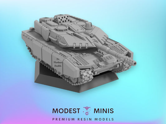 Leo3A11 Heavy Tank | 1:265 | 6mm Battletech Scale | Mecha | Sir Mortimer