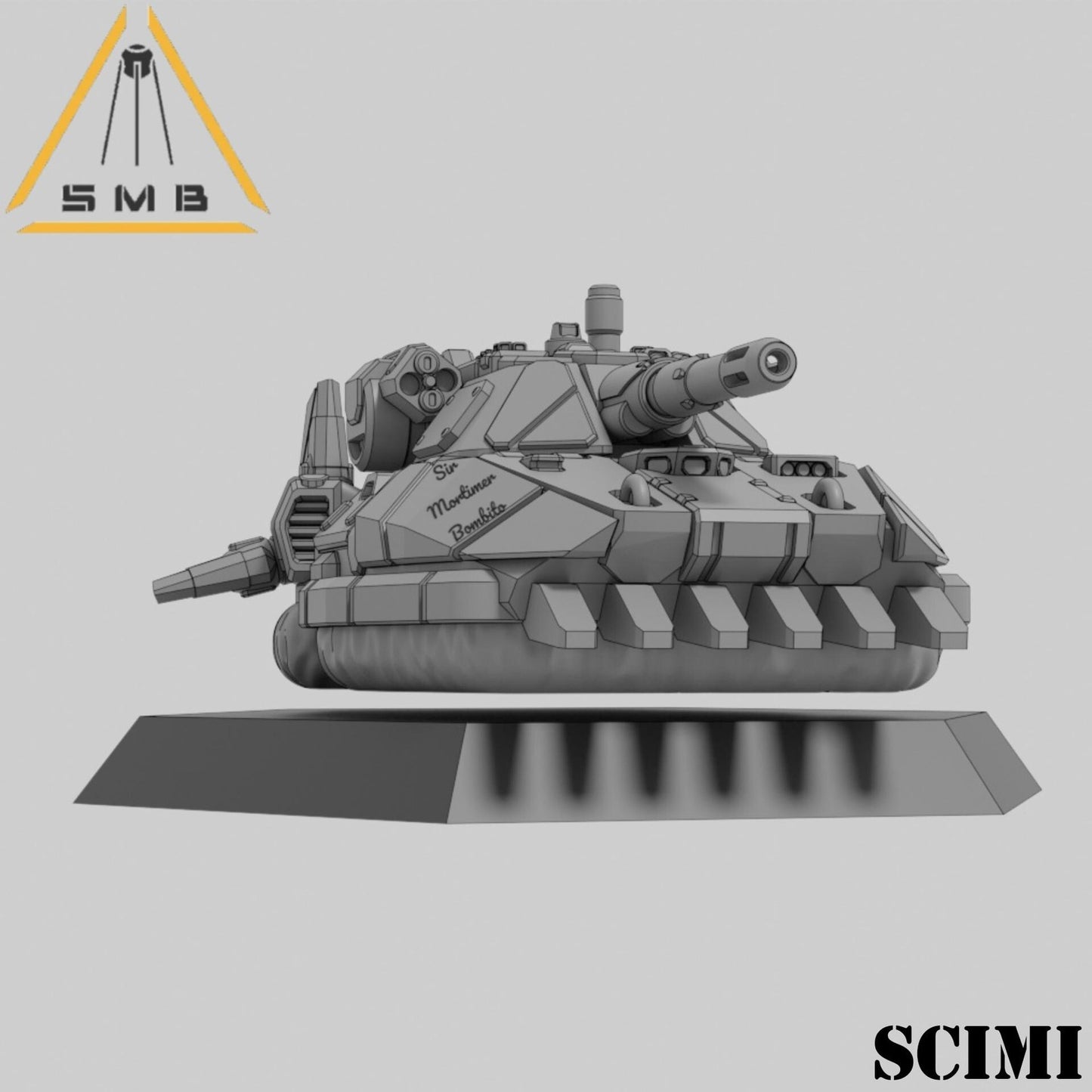 Scimi Hovercraft Hover Tank | 1:265 | 285 | 6mm Battletech Scale | SMB