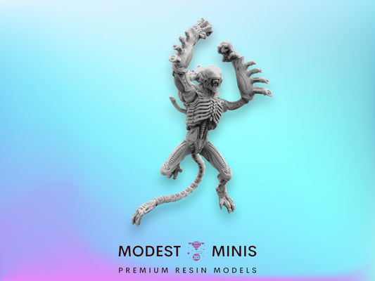 50mm Alien Xeno Gorilla Stomper - 32mm Scale Alien Miniature | RPG | Sci fi | Cyberpunk | Role Playing | DnD | Papsikel