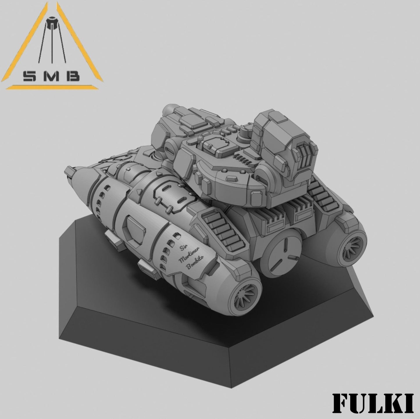 Fulki Hover Tank | 1:265 | 285 | 6mm Battletech Scale | SMB