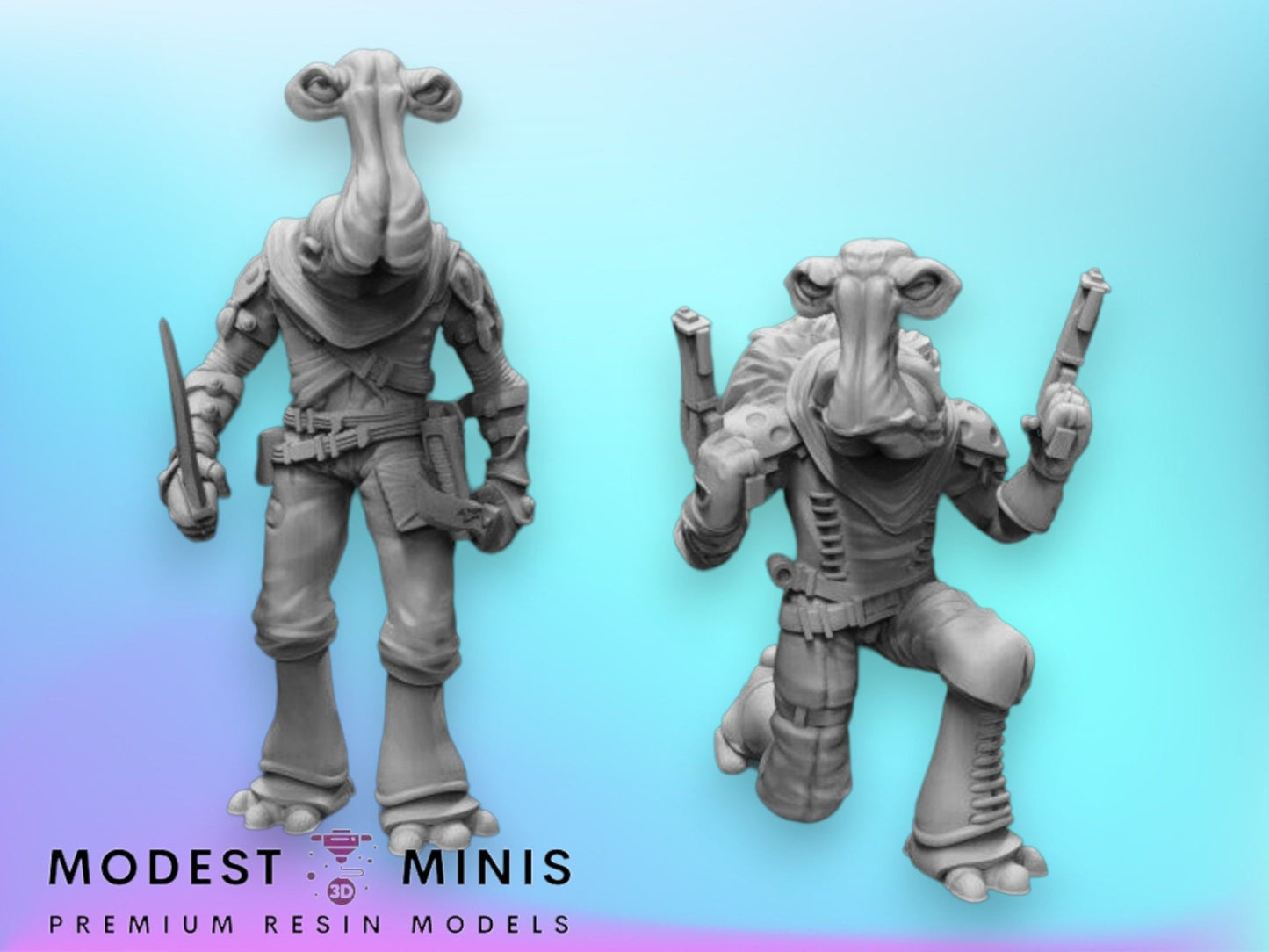 Hammerhead Brothers - 28mm - 40mm Scale | Star Wars Legion Mini