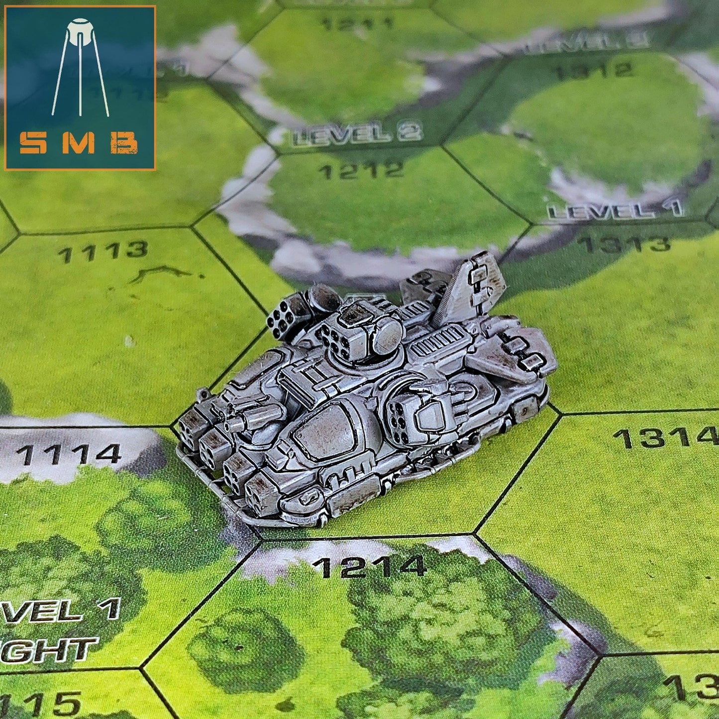 JestMC Hovercraft Hover Tank SRM | 1:265 | 285 | 6mm Battletech Scale |