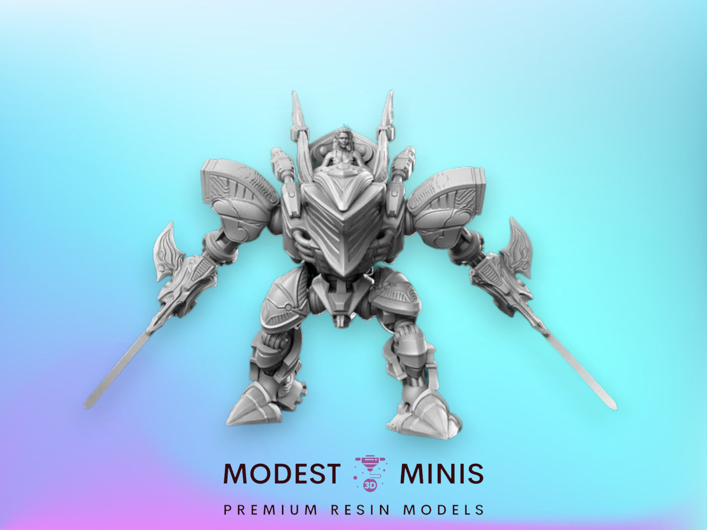 Crimson Mare - 32mm Scale DnD Miniature | Dungeons and Dragons | JRPG Mini - RN Estudio