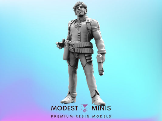 Marco Gabriela Cyber Transporter - 32mm Scale Alien Miniature  | Batang City | Papsikels