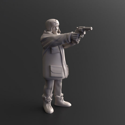 Survivor Margret | 28mm - 100mm Scale Resin Mini | Zombicide | Vaultz