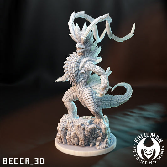 Koraidomon - Resin Kaiju Minis | Dungeons and Dragons Mini | Sci Fi | Fantasy Resin
