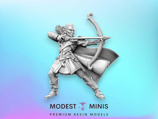 Feydhil Elf - 32mm Scale DnD Miniature | Dungeons and Dragons | JRPG Mini - RN Estudio