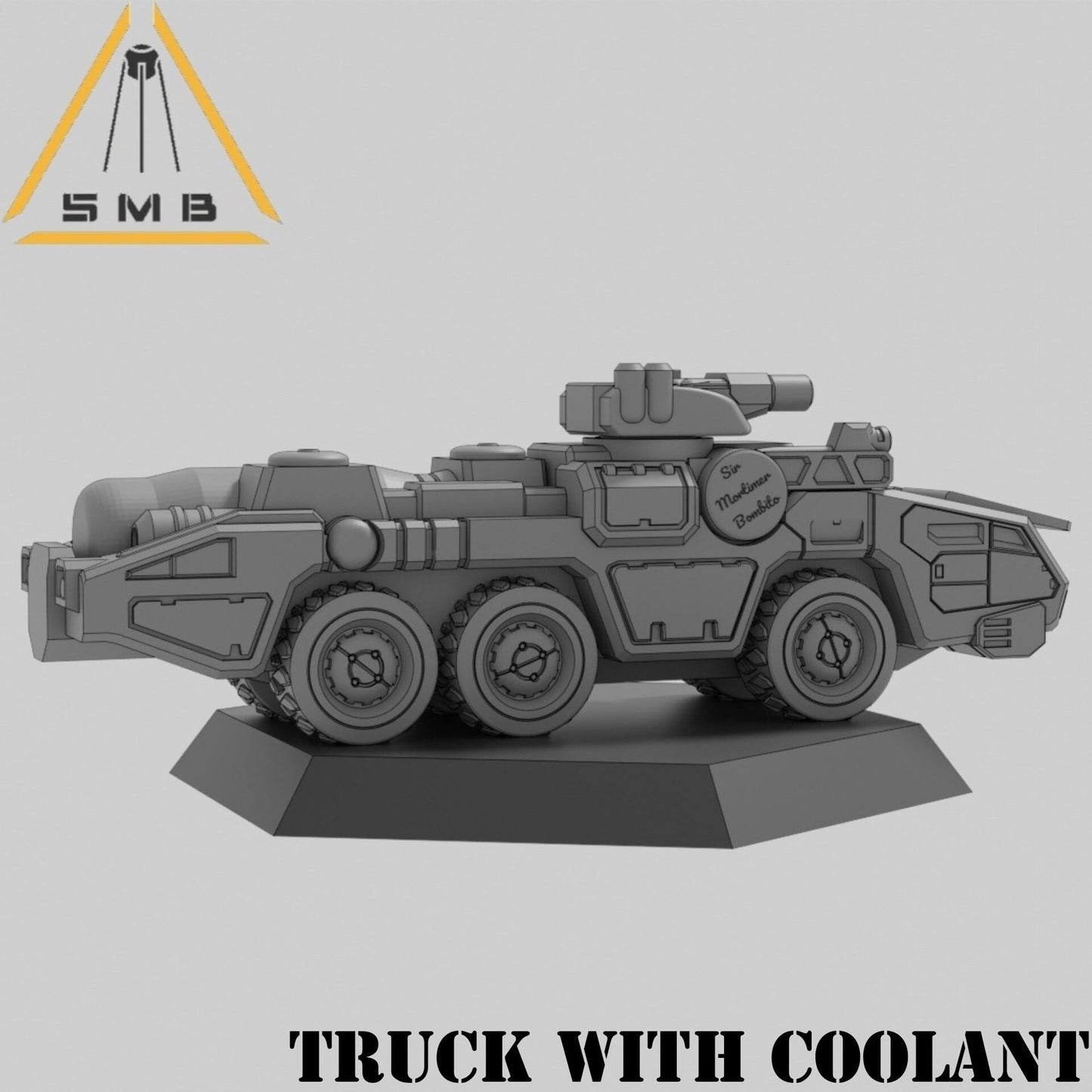 Truck with Coolant | 1:265 | 285 | 6mm Battletech Scale |