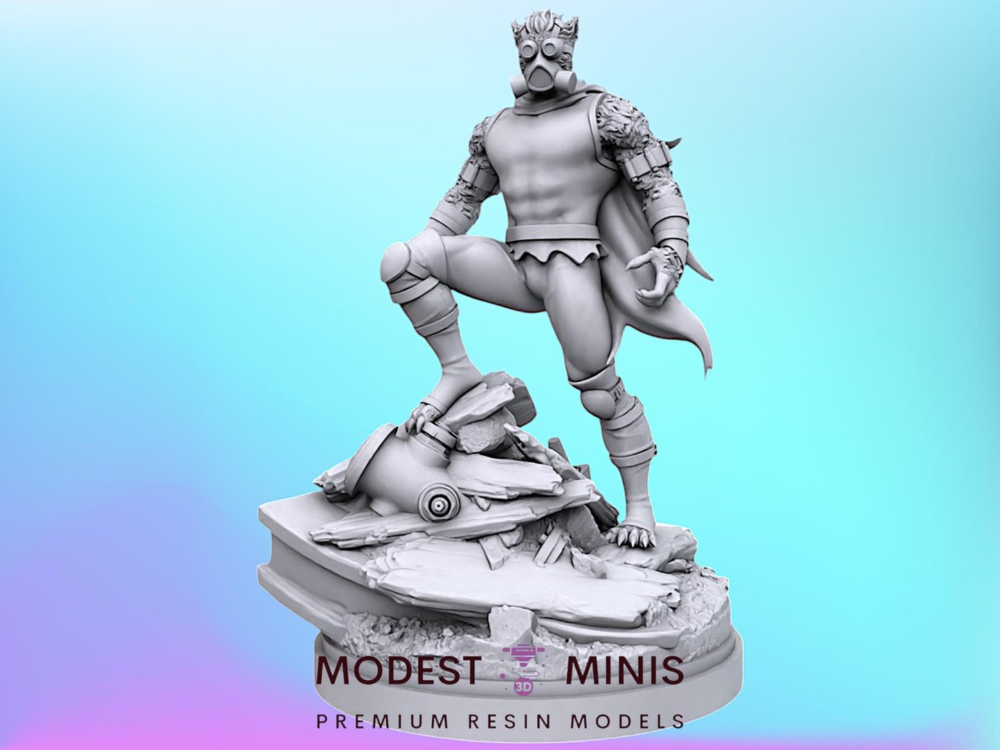Harbringer Hank - 32mm - 40mm Mini | DnD Mini | Superhero | C27