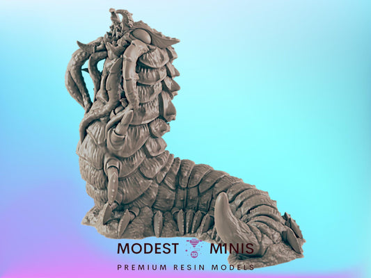 Carrion Crawler | 25mm - 100mm Scale | DnD | EC3D Fantasy Mini | Beasts and Baddies