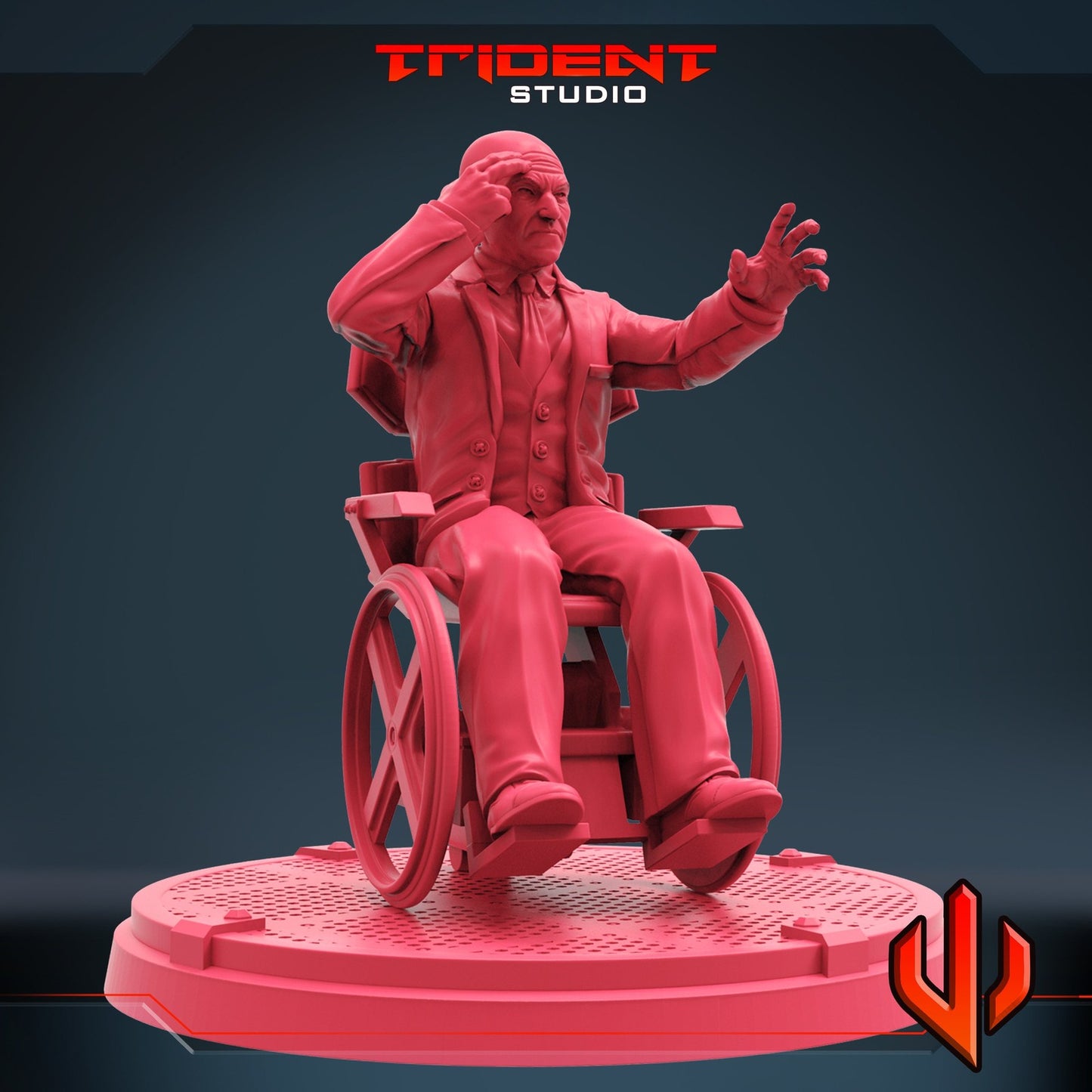 Classic X Mind Mentor - 32mm - 40mm Mini | Crisis Protocol Proxy | Trident