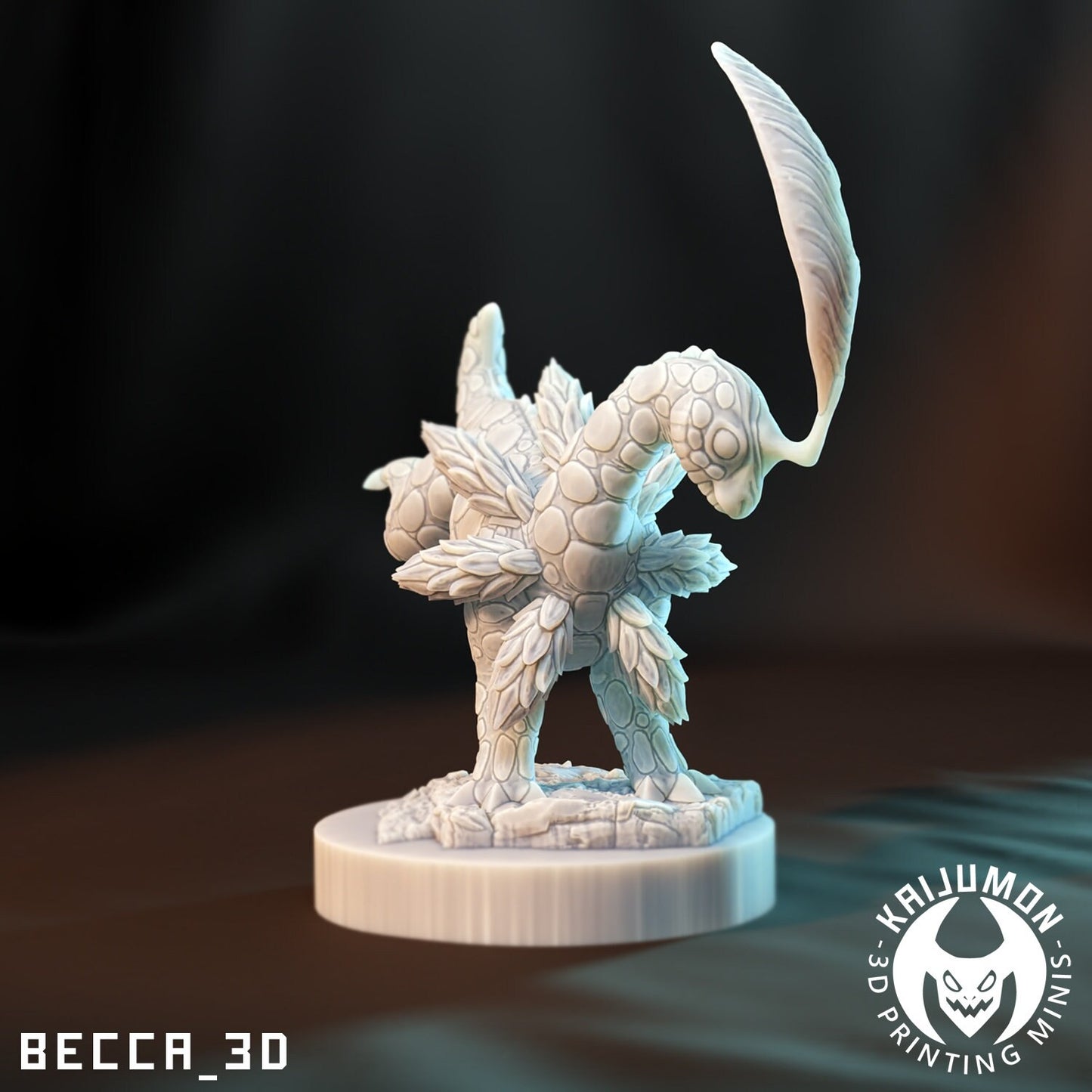 Leafasaurus - Resin Kaiju Minis | Dungeons and Dragons Mini | Sci Fi | Fantasy Resin
