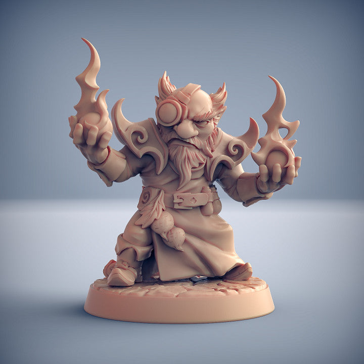 Beetroot Gnomes | 28mm - 75mm Scale Resin Minis | DnD | Artisan Guild