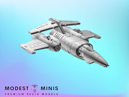 Visigotha Aerospace Plane | 1:265 | 6mm Battletech Scale | Mecha | Sir Mortimer