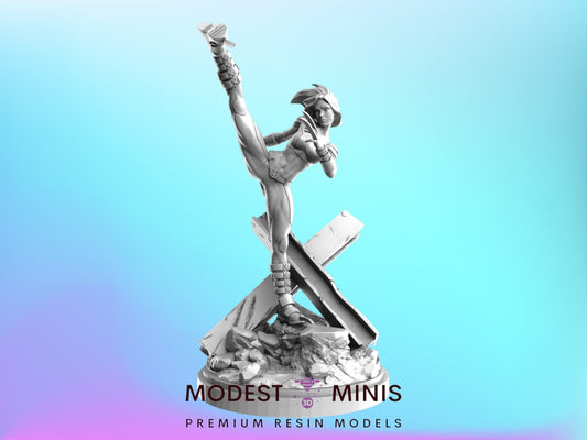 Miss Toe Blades - 32mm - 40mm Mini | Crisis Protocol Proxy | C27