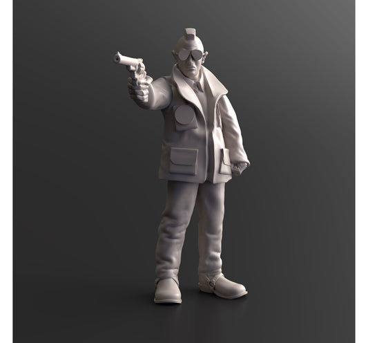 Survivor Trey | 28mm - 100mm Scale Resin Mini | Zombicide | Vaultz