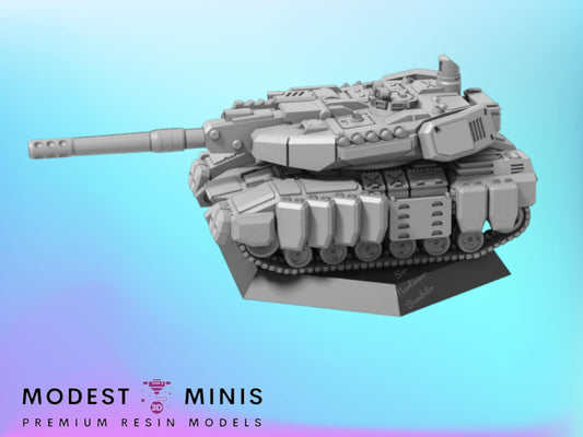 Patton BT Tank Heavy | 1:265 | 6mm Battletech Scale | Mecha | Sir Mortimer