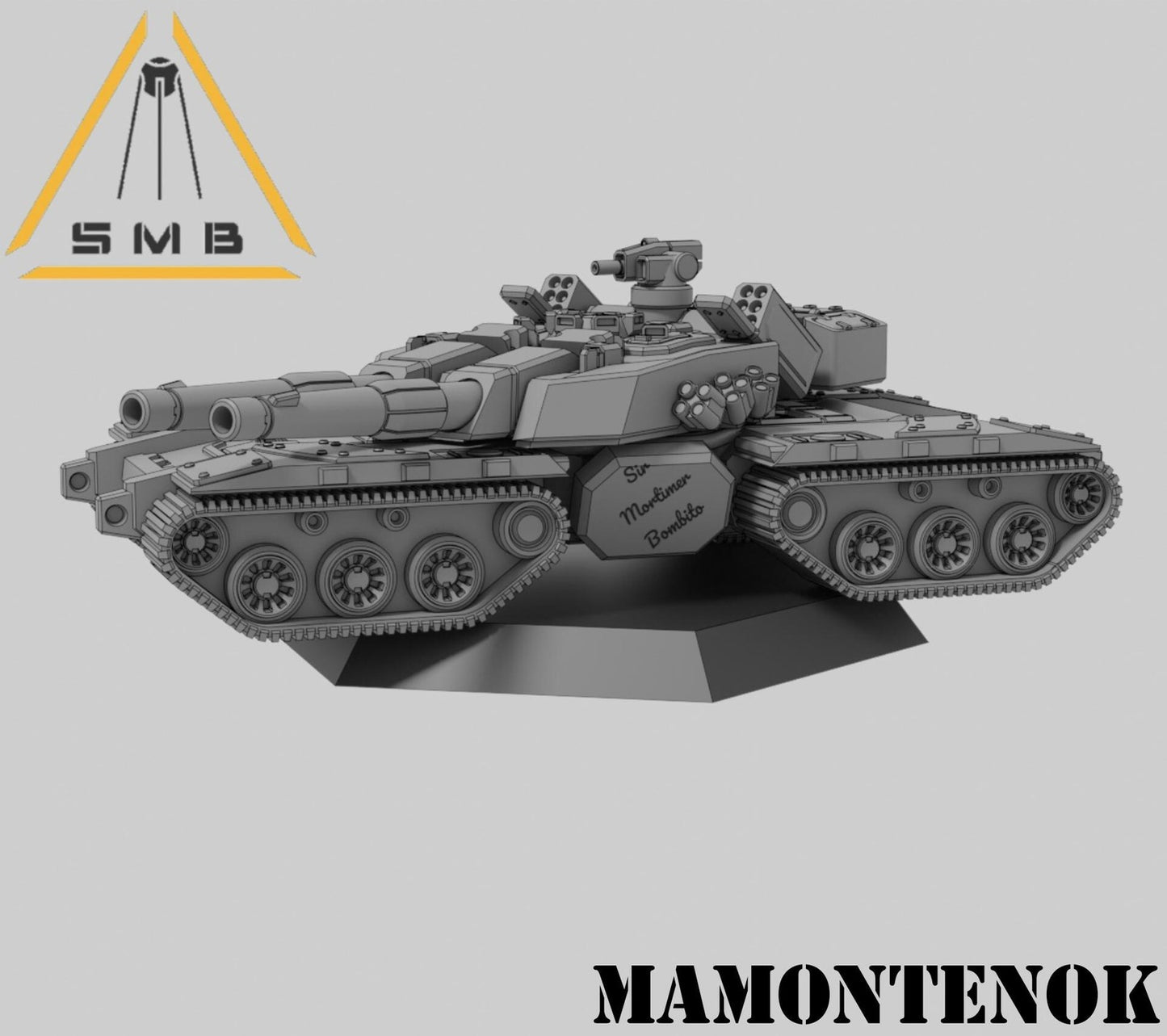 Mamontenok Heavy Tank | 1:265 | 285 | 6mm Battletech Scale |