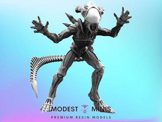 Xeno Praetorian K - 32mm Scale Alien Miniature | RPG | Sci fi | AvP | Role Playing | DnD | Papsikel
