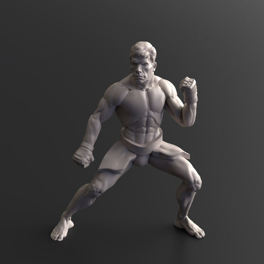 Survivor Claudio | 28mm - 100mm Scale Resin Mini | Zombicide | Vaultz