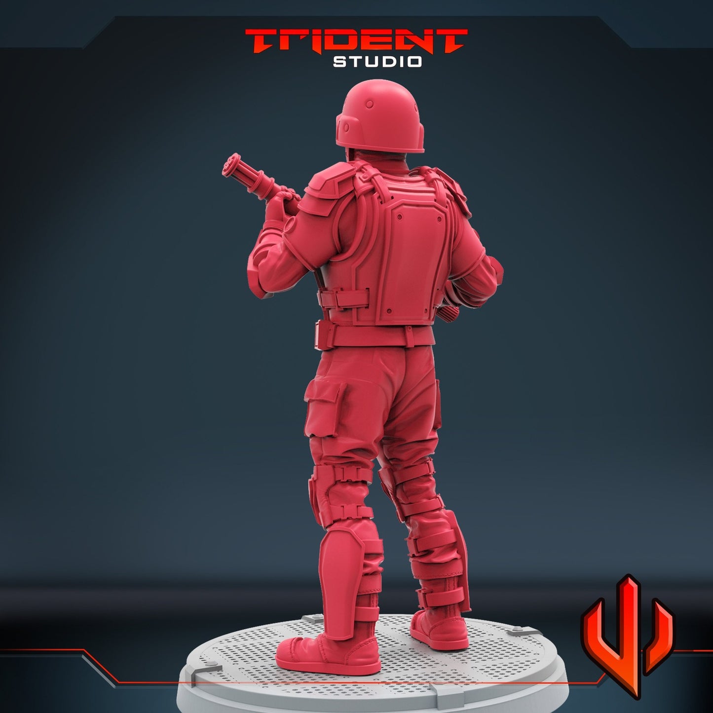 TVA Cops C - 32mm - 40mm Mini | Crisis Protocol Proxy | Trident
