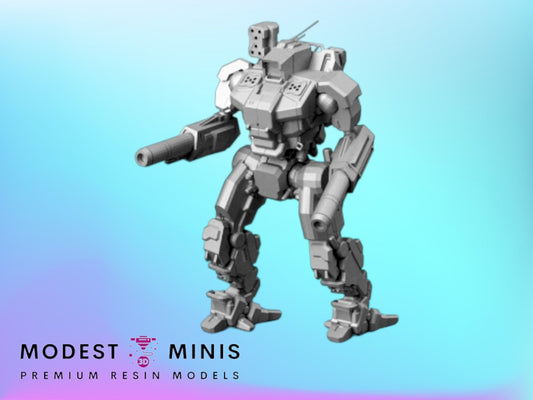 BK7 Battleaxe | 1:265 | 6mm Battletech Scale | Mecha | Sir Mortimer