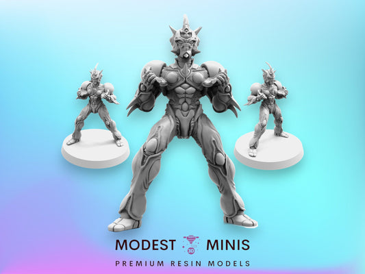 Bio Techno Man 3 C - Resin Cyberpunk Miniature  | Papsikels