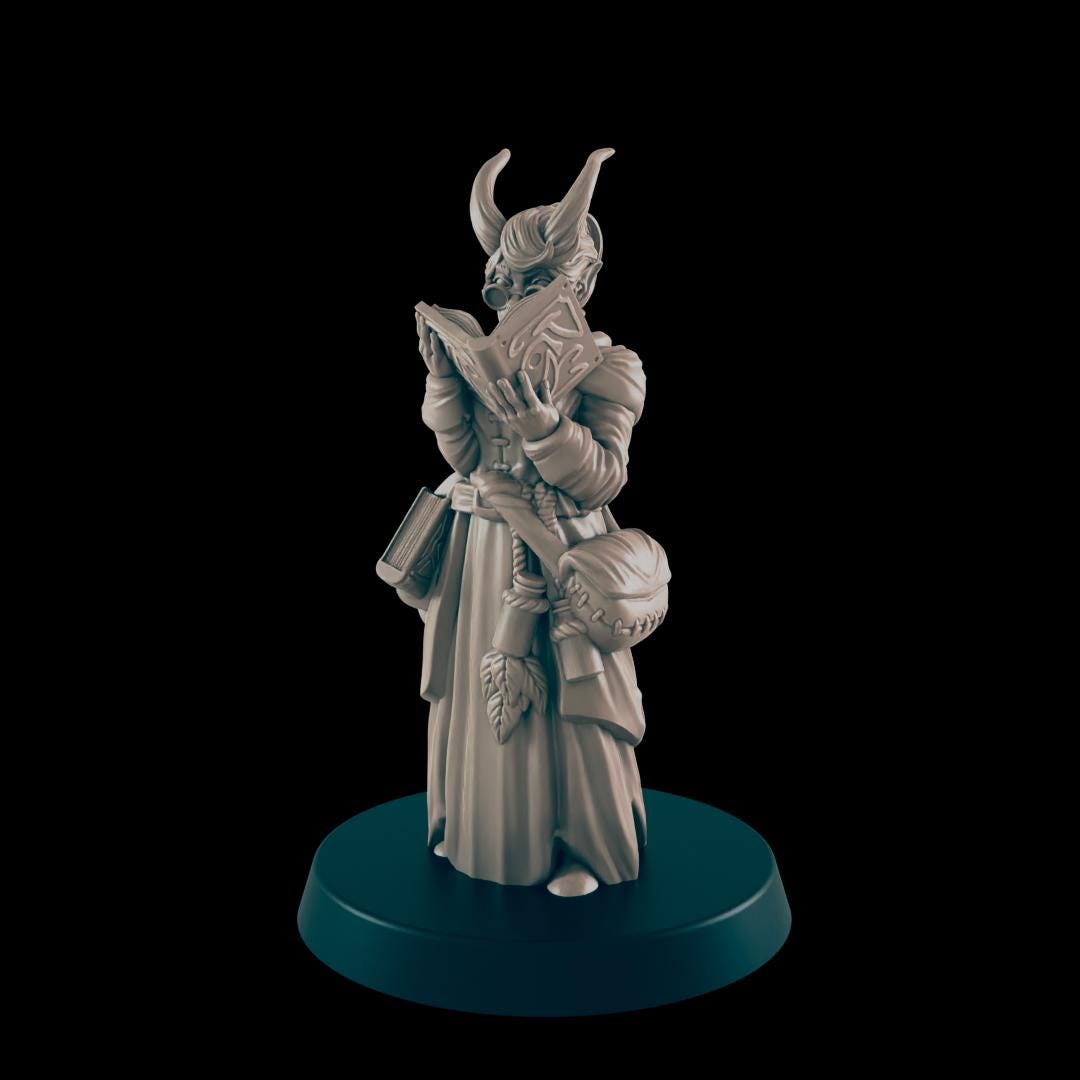 Demonkin  | 25mm - 100mm Scale | DnD | EC3D Fantasy Mini | Everyday Folk