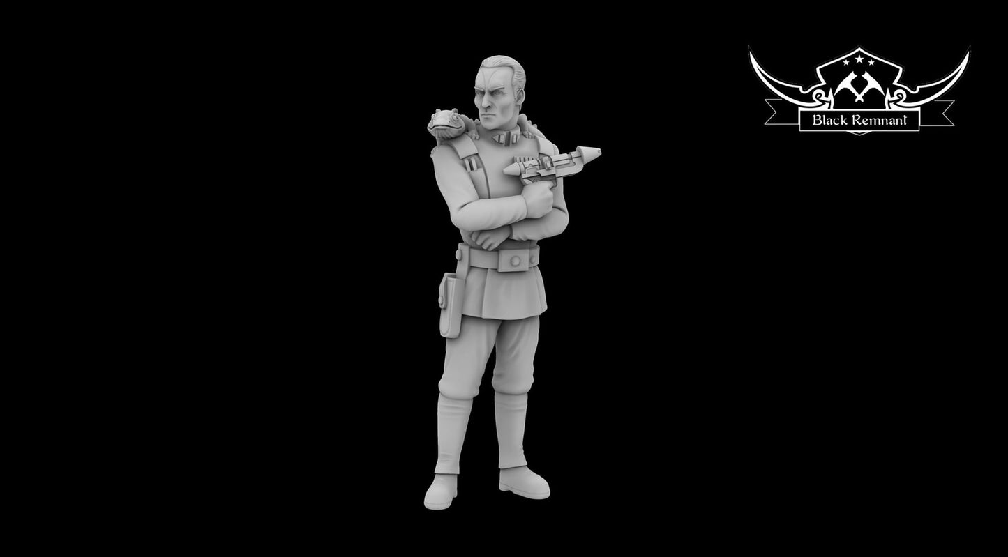 Blue Admiral - 28mm - 40mm Scale | Star Wars Legion Mini