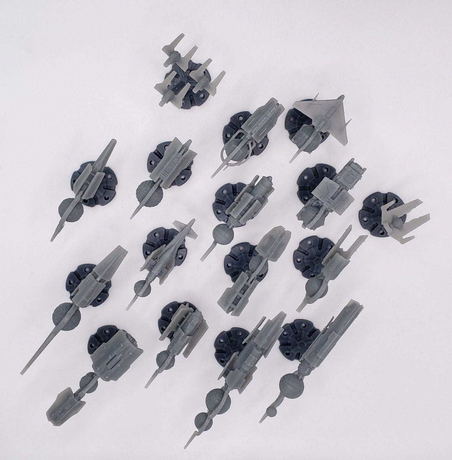 18pc Merconian Starship Fleet - Fleetscale Mini | Starfinder | Billion Suns | Starmada | Firefly | Terra Conflict