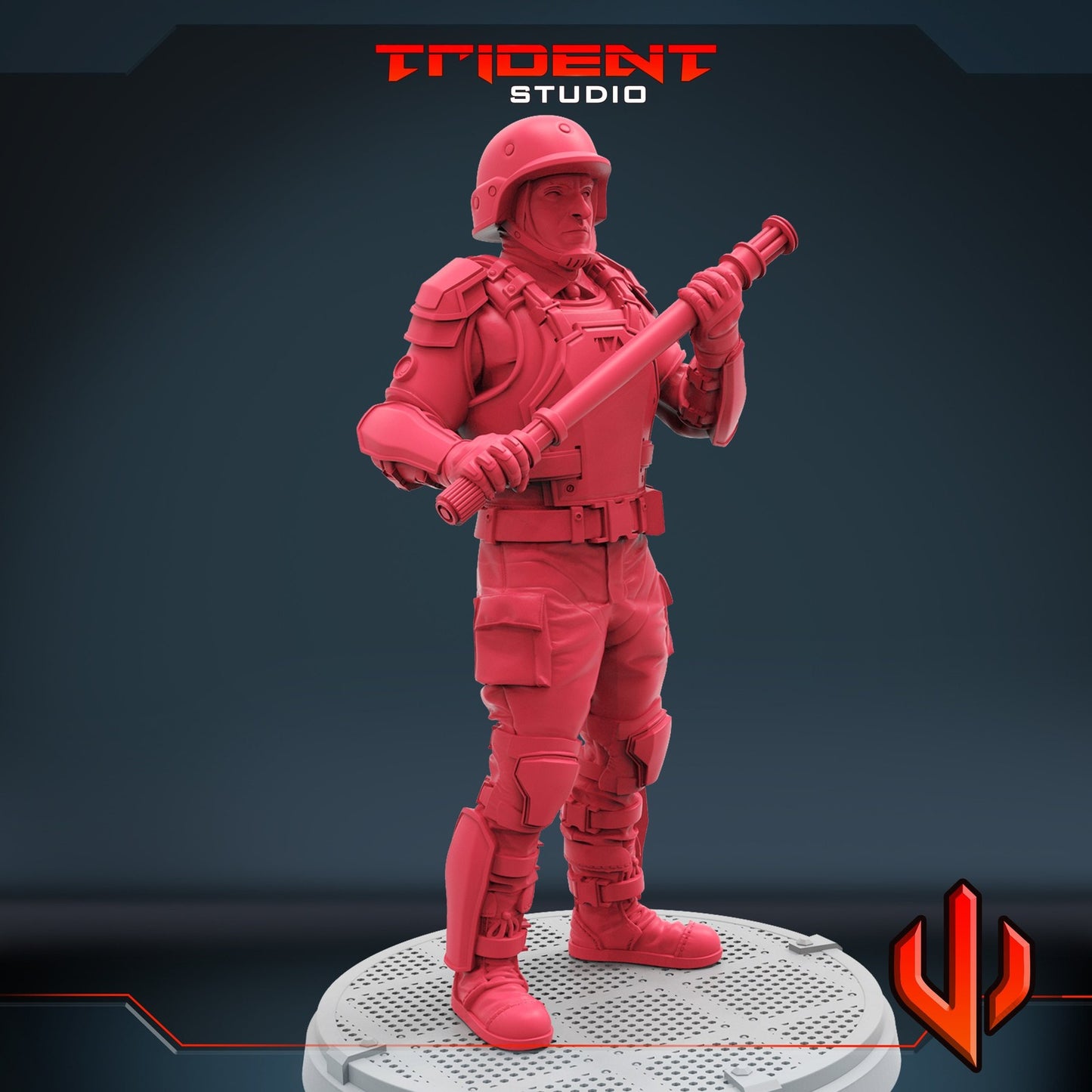TVA Cops C - 32mm - 40mm Mini | Crisis Protocol Proxy | Trident