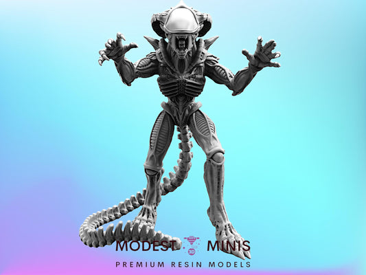 Xeno Praetorian J - 32mm Scale Alien Miniature | RPG | Sci fi | AvP | Role Playing | DnD | Papsikel