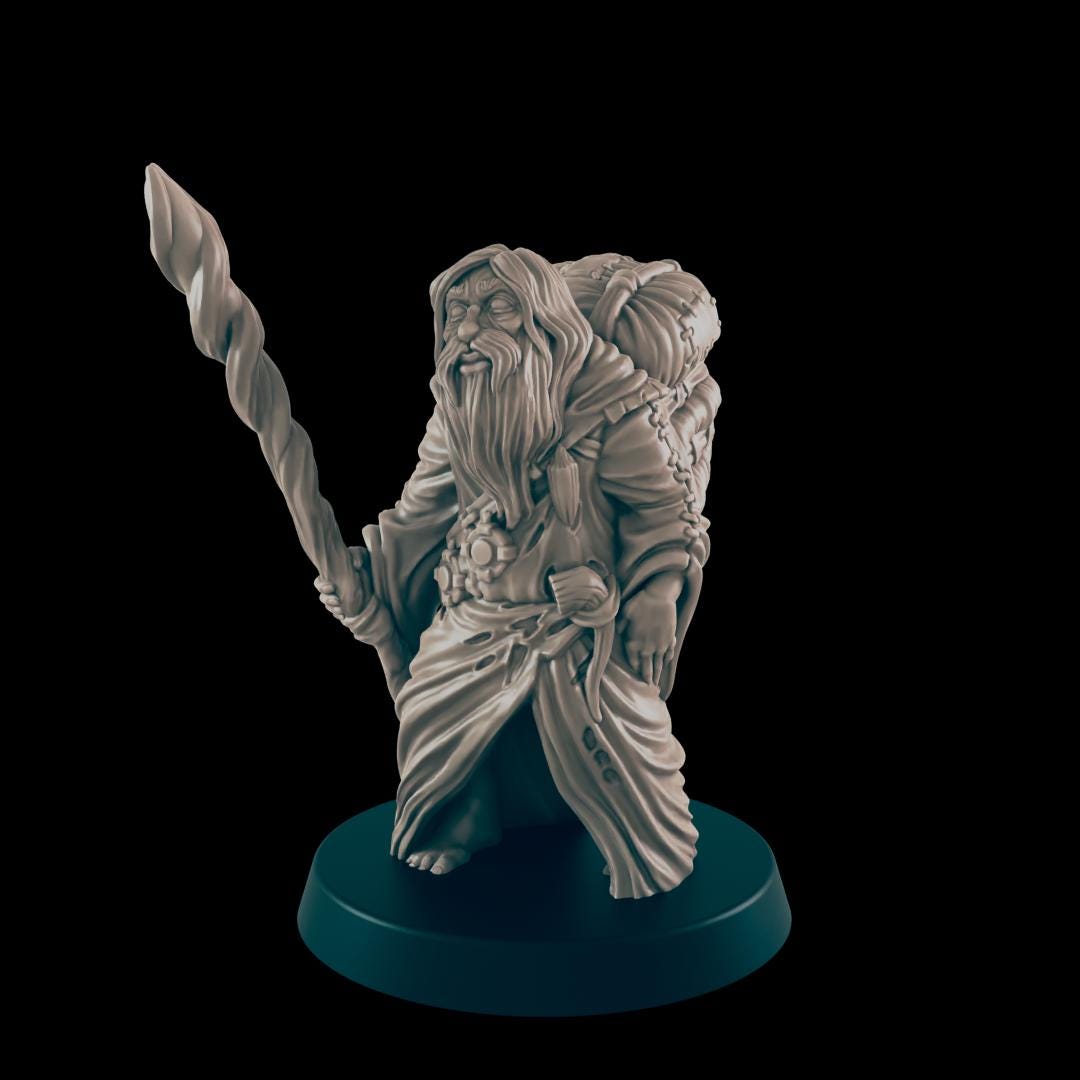 Commoners and Kids  | 25mm - 100mm Scale | DnD | EC3D Fantasy Mini | Everyday Folk