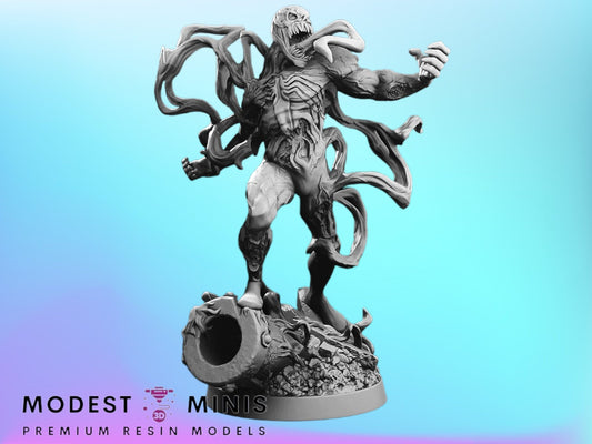Zombie Symbiote | 28mm - 100mm Scale Resin Mini | Marvel Zombicide | Vaultz
