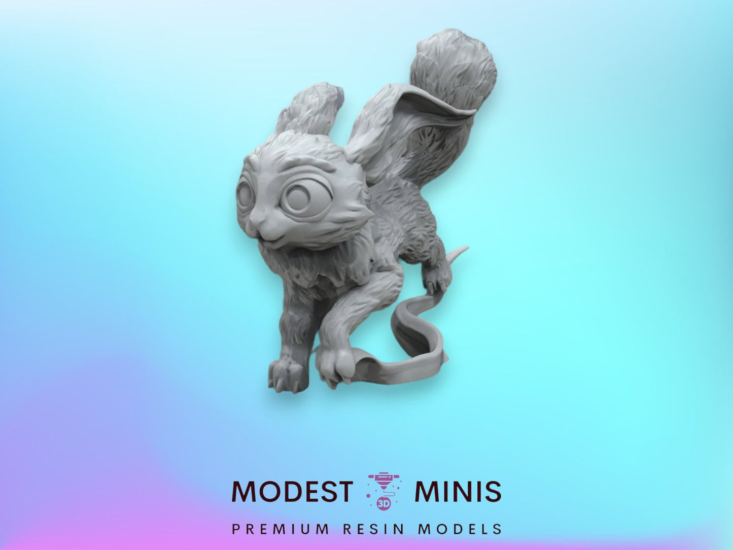 Mystical Rabbit Warrior - 28mm - 40mm Scale | Star Wars Legion Mini