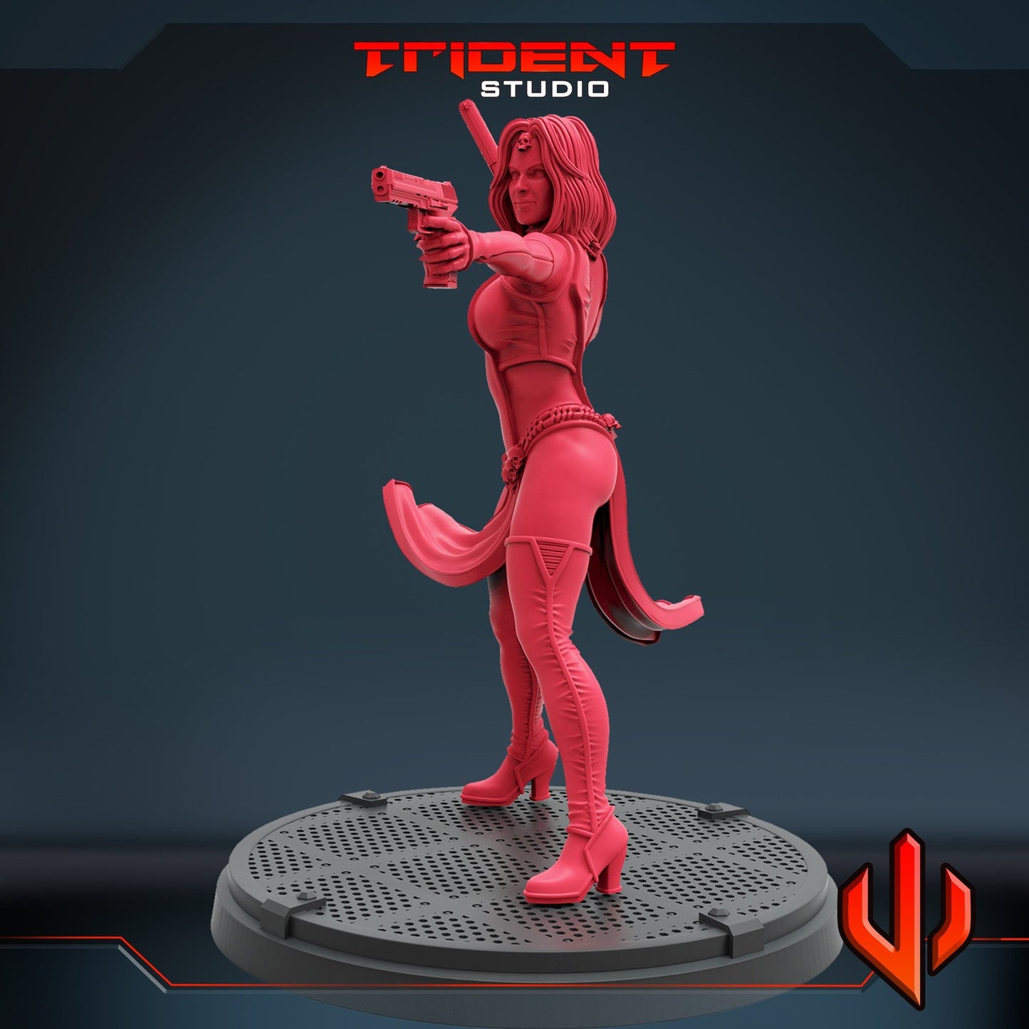 Mysterious Shapeshifter A Mystique - 40mm  Miniature | Superhero | Trident