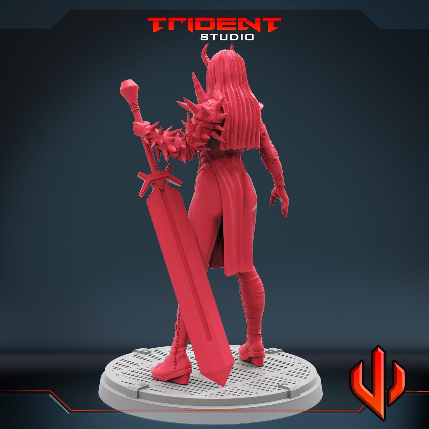 Phoenix Magic A - Magik 40mm  Miniature | Crisis Protocol Proxy | Trident