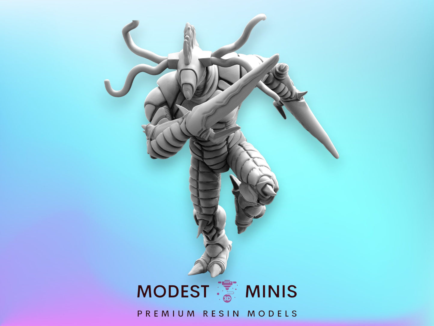 Hyper Papsinoid Tantroms B - Resin Cyberpunk Miniature  | Papsikels