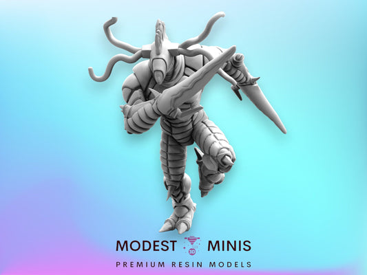 Hyper Papsinoid Tantroms B - Resin Cyberpunk Miniature  | Papsikels