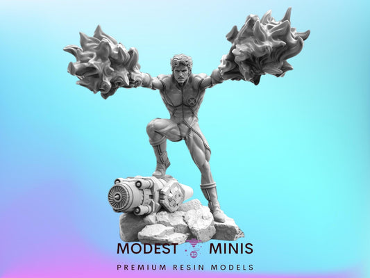 Bobby Brazil Sunspot - 40mm  Miniature | Crisis Protocol Proxy | Trident