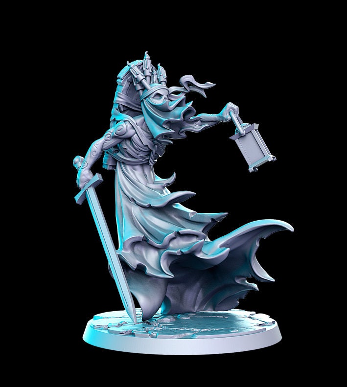 Tholmar Wraithlord - 28mm 32mm Scale DnD Miniature | Dungeons and Dragons | Witcher Contract - RN Estudio
