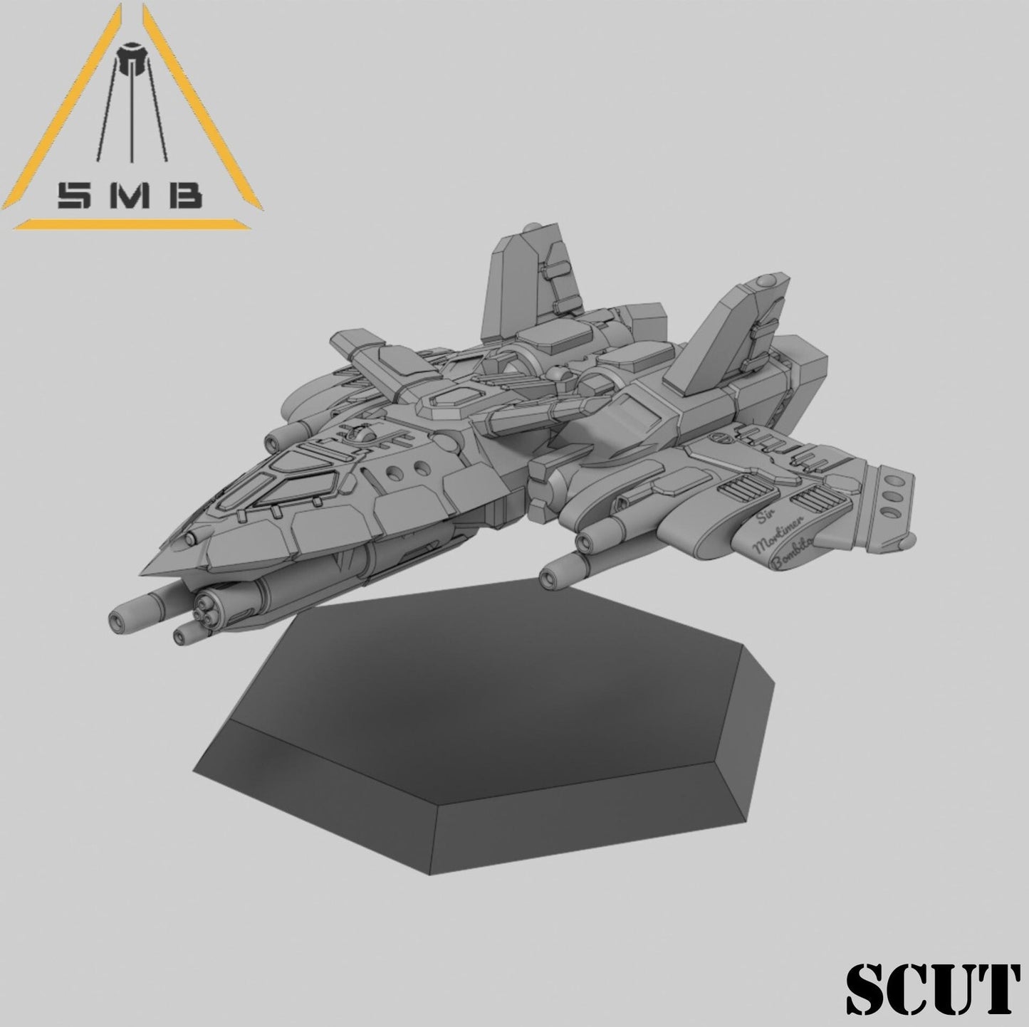 Scyt Plane Aerospace | 1:265 | 285 | 6mm Battletech Scale |