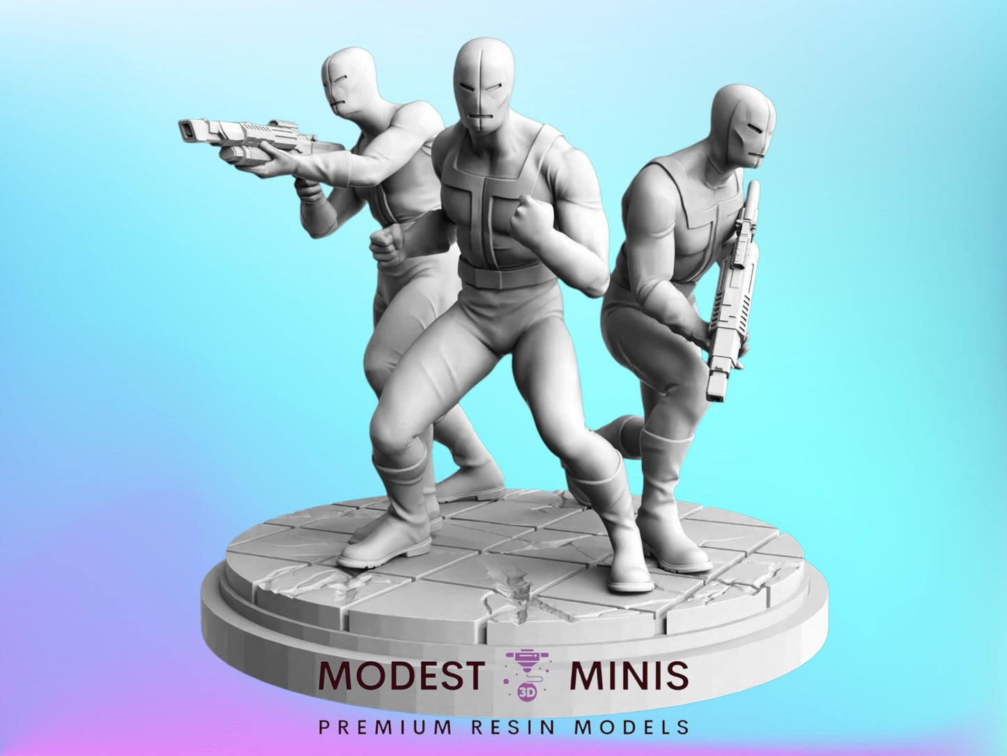 The Expendables - 32mm - 40mm Mini | Crisis Protocol Proxy | C27