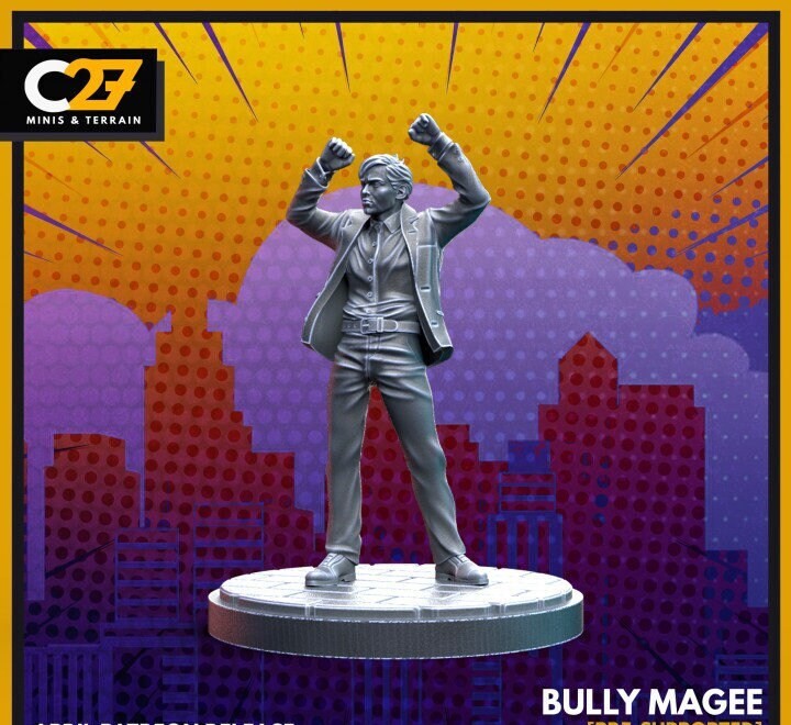 Bully Magee - 32mm - 40mm Mini | Crisis Protocol Proxy | C27