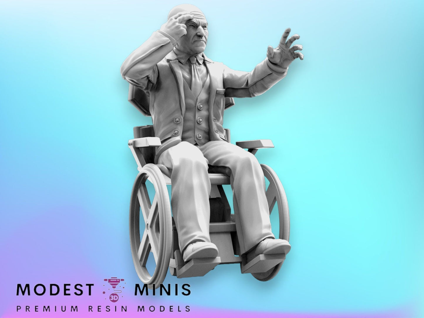 Classic X Mind Mentor - 32mm - 40mm Mini | Crisis Protocol Proxy | Trident