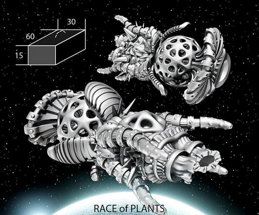Plants Flagship - Twilight Imperium | Fleetscale | Starfinder | Billion Suns | Starmada | Firefly | Terra Conflict